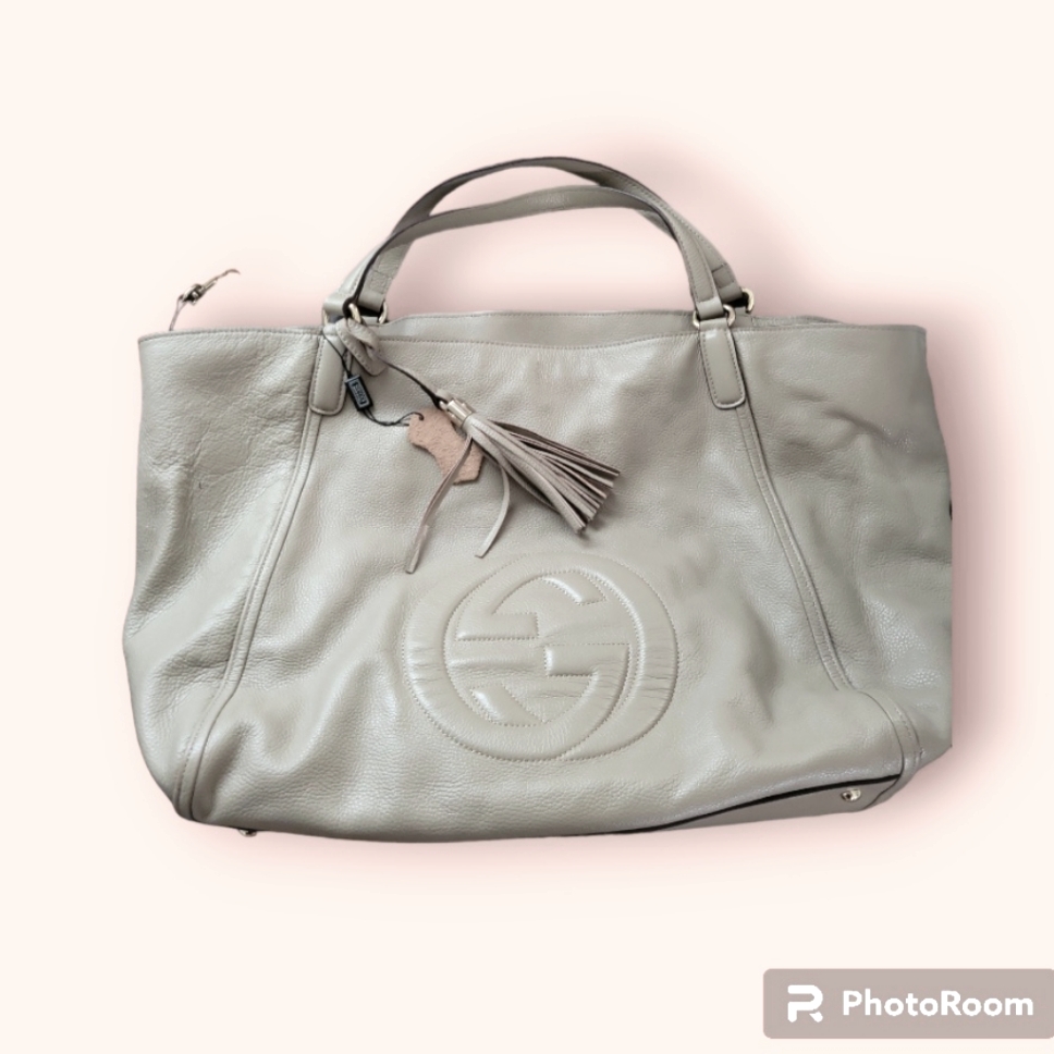 Original Vintage Gucci Soho Medium Leather Bag